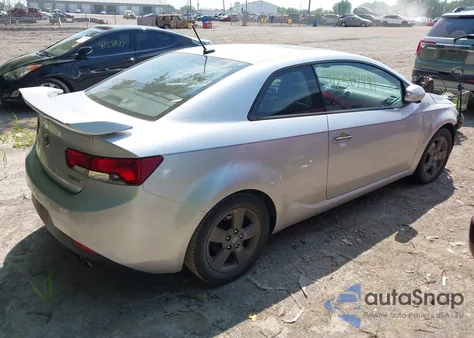 2010 Kia Forte Koup Ex from USA, damaged, VIN KNAFU6A23A5262467